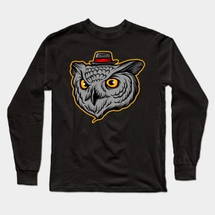 Owl hat Long Sleeve T-Shirt